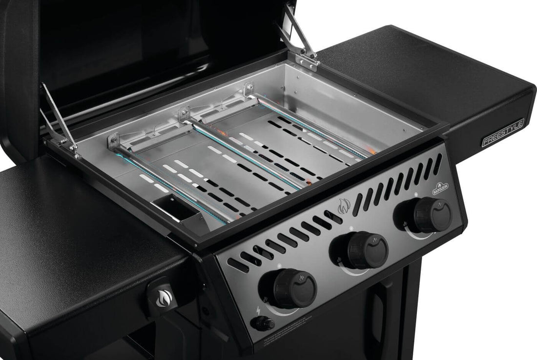 Napoleon - Freestyle™ 24 Inch Pre-seasoned Non-Stick Griddle, Natural gas - F24DFTNK