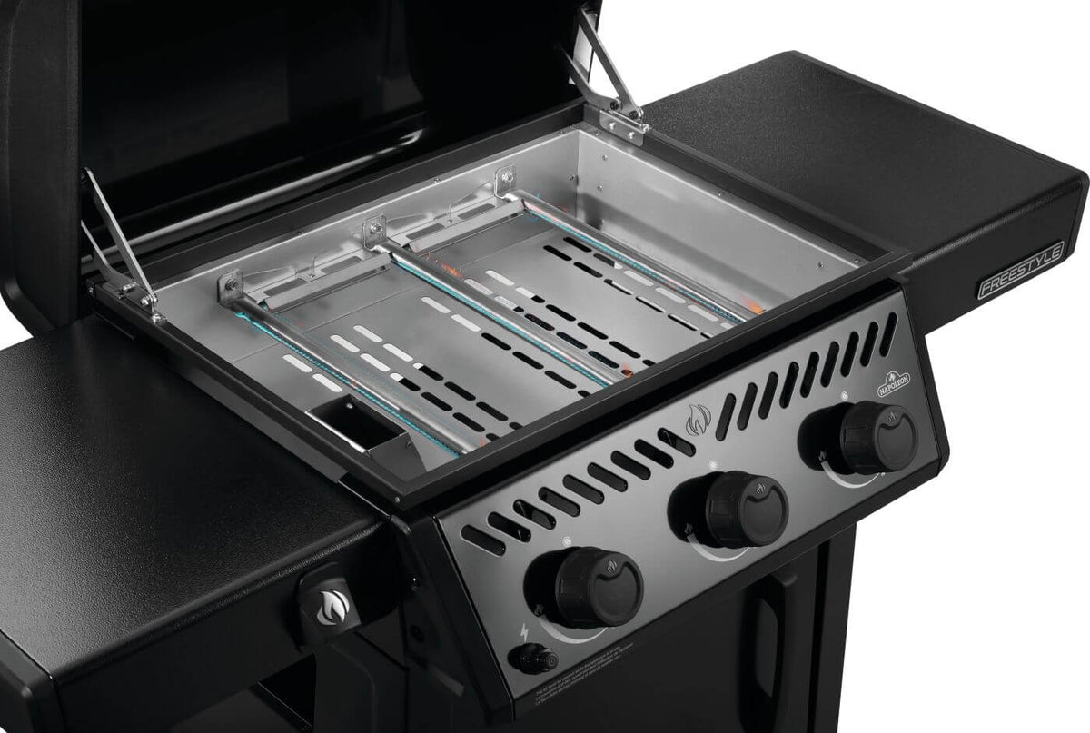 Napoleon - Freestyle™ 24 Inch Pre-seasoned Non-Stick Griddle, Natural gas - F24DFTNK