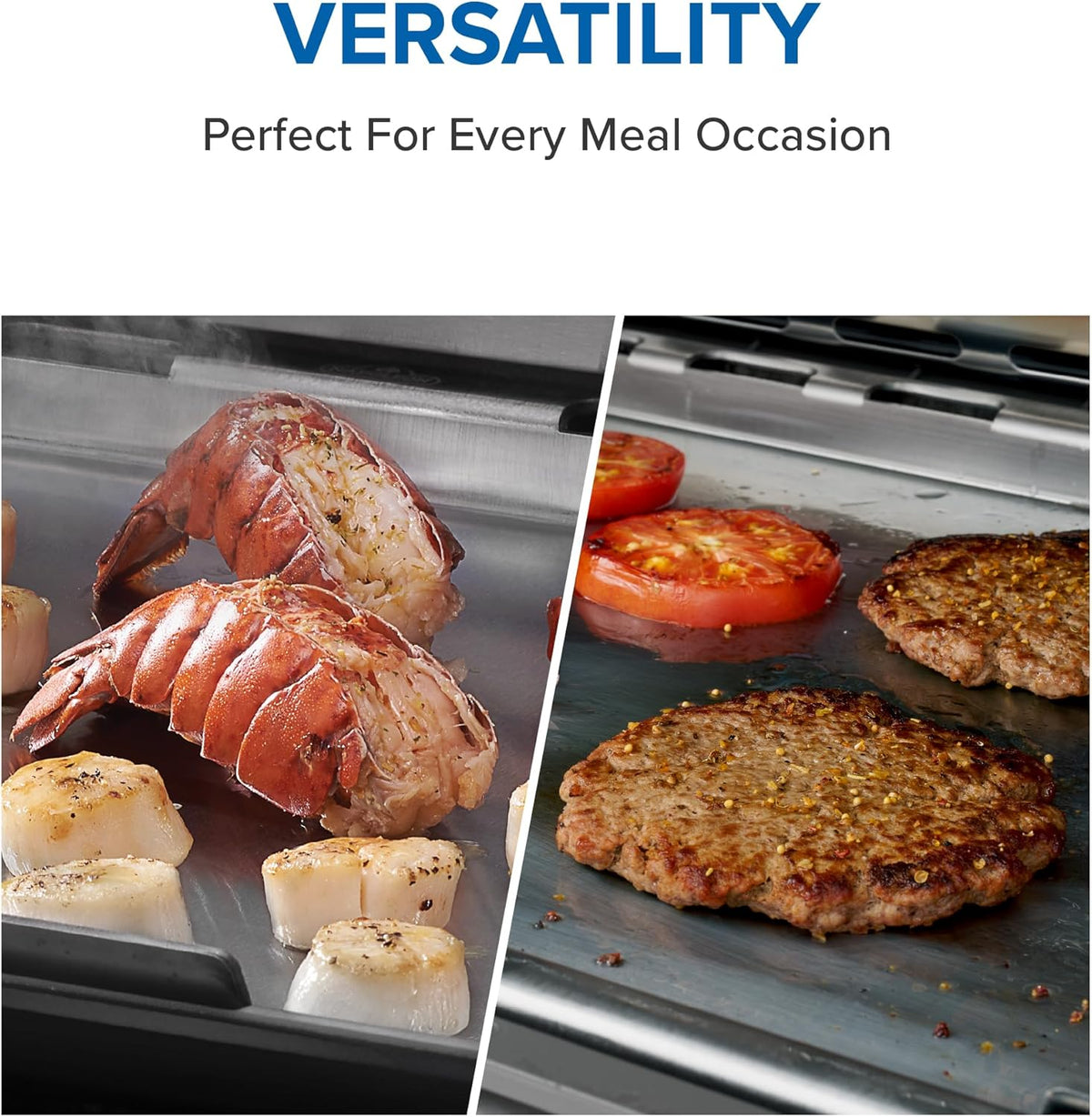 Napoleon - Freestyle™ 36 Inch Pre-seasoned Non-Stick Griddle, Propane - F36FTPMK
