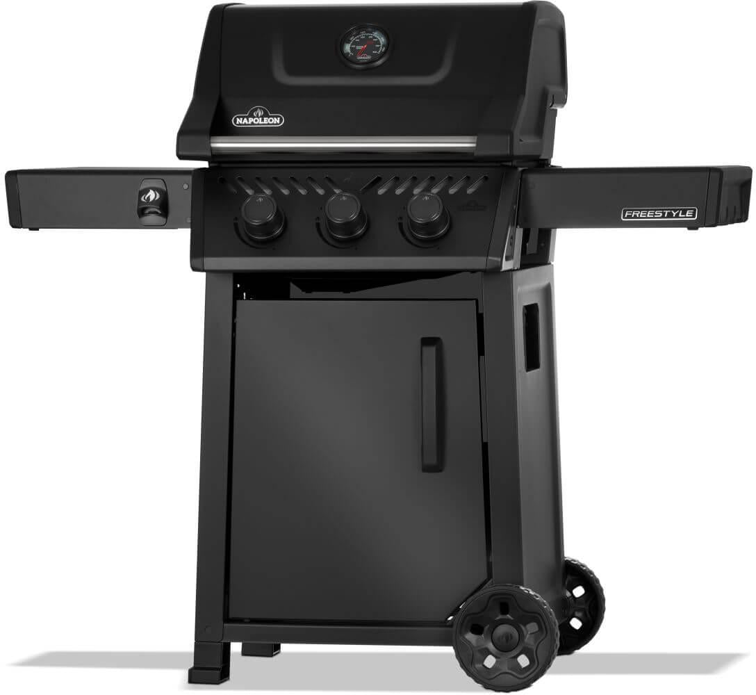 Napoleon - Freestyle™ 365 3-Burner Natural Gas Grill, Matte Black - F365DNMK-1