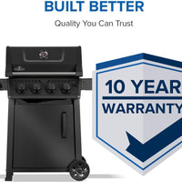 Napoleon - Freestyle™ 425 Propane Gas Grill, Matte Black - F425DPMK-1