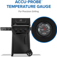 Napoleon - Freestyle™ PRO 365 Propane Gas Grill with Infrared Side Burner, Matte Black - FP365DSIBPMK-1