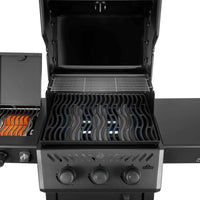 Napoleon - Freestyle™ PRO 365 Propane Gas Grill with Infrared Side Burner, Matte Black - FP365DSIBPMK-1