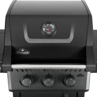 Napoleon - Freestyle™ PRO 365 Propane Gas Grill with Infrared Side Burner, Matte Black - FP365DSIBPMK-1