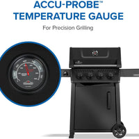 Napoleon - Freestyle™ PRO 425 Natural Gas Grill with Infrared Side Burner, Matte Black - FP425DSIBNMK-1