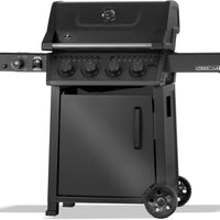 Napoleon - Freestyle™ PRO 425 Natural Gas Grill with Infrared Side Burner, Matte Black - FP425DSIBNMK-1