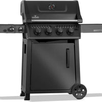 Napoleon - Freestyle™ PRO 425 Natural Gas Grill with Infrared Side Burner, Matte Black - FP425DSIBNMK-1