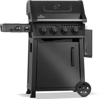 Napoleon - Freestyle™ PRO 425 Natural Gas Grill with Infrared Side Burner, Matte Black - FP425DSIBNMK-1
