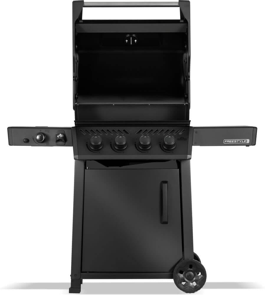 Napoleon - Freestyle™ PRO 425 Propane Gas Grill with Infrared Side Burner, Matte Black - FP425DSIBPMK-1