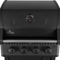 Napoleon - Freestyle™ PRO 425 Natural Gas Grill with Infrared Side Burner, Matte Black - FP425DSIBNMK-1