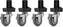 Napoleon - Heavy Duty Swivel Castors upgrade kit for Rogue® (4 pc) - S82002