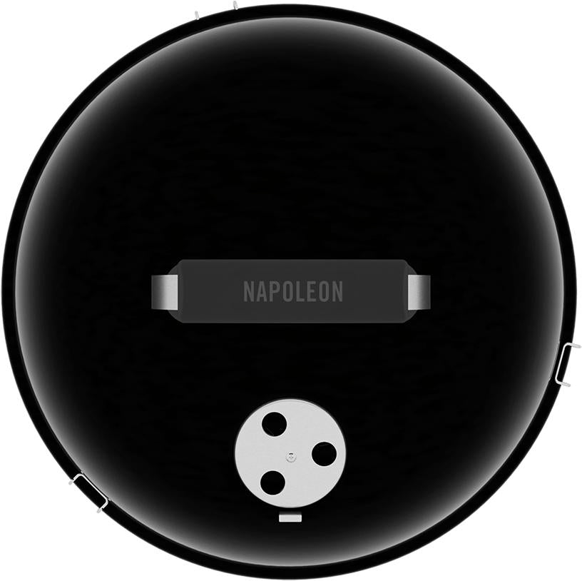 Napoleon - Legend® 14 Charcoal Kettle Grill, Black - NK14K-LEG-3