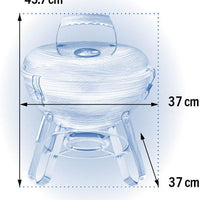 Napoleon - Legend® 14 Charcoal Kettle Grill, Black - NK14K-LEG-3