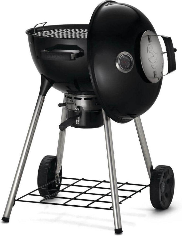Napoleon - NK18 Charcoal Kettle Grill, Black - NK18K-LEG-3
