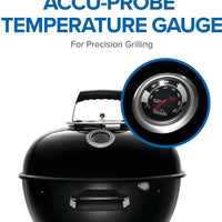 Napoleon - NK18 Charcoal Kettle Grill, Black - NK18K-LEG-3