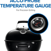 Napoleon - NK22 Charcoal Kettle Grill, Black - NK22K-LEG-3