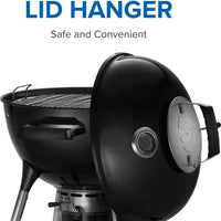 Napoleon - NK22 Charcoal Kettle Grill, Black - NK22K-LEG-3