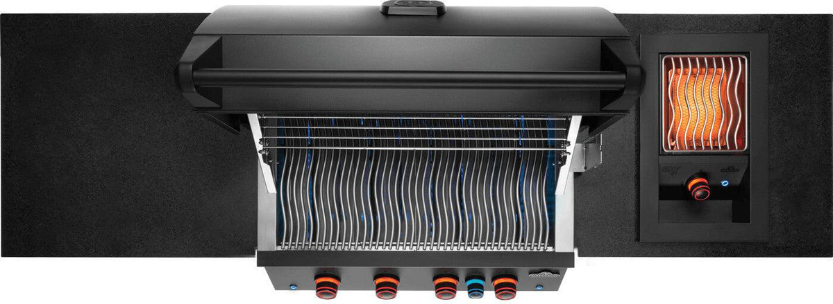 Napoleon - OASIS™ 301 Bundle, Built-In 700 Series 32 with Infrared Rear Burner Natural Gas, Matte Black - ODK301-BIG32RBNMK-1