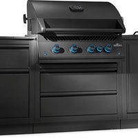 Napoleon - OASIS™ 301 Bundle, Built-In 700 Series 32" with Infrared Rear Burner, Propane, Matte Black - ODK301-BIG32RBPMK-1