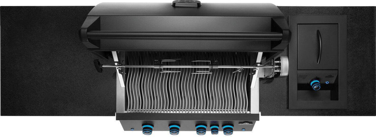 Napoleon - OASIS™ 301 Bundle, Built-In 700 Series 32 with Infrared Rear Burner Natural Gas, Matte Black - ODK301-BIG32RBNMK-1