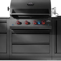 Napoleon - OASIS™ 301 Bundle, Built-In 700 Series 32" with Infrared Rear Burner, Propane, Matte Black - ODK301-BIG32RBPMK-1