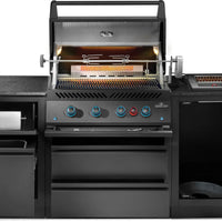 Napoleon - OASIS™ 301 Bundle, Built-In 700 Series 32" with Infrared Rear Burner, Propane, Matte Black - ODK301-BIG32RBPMK-1