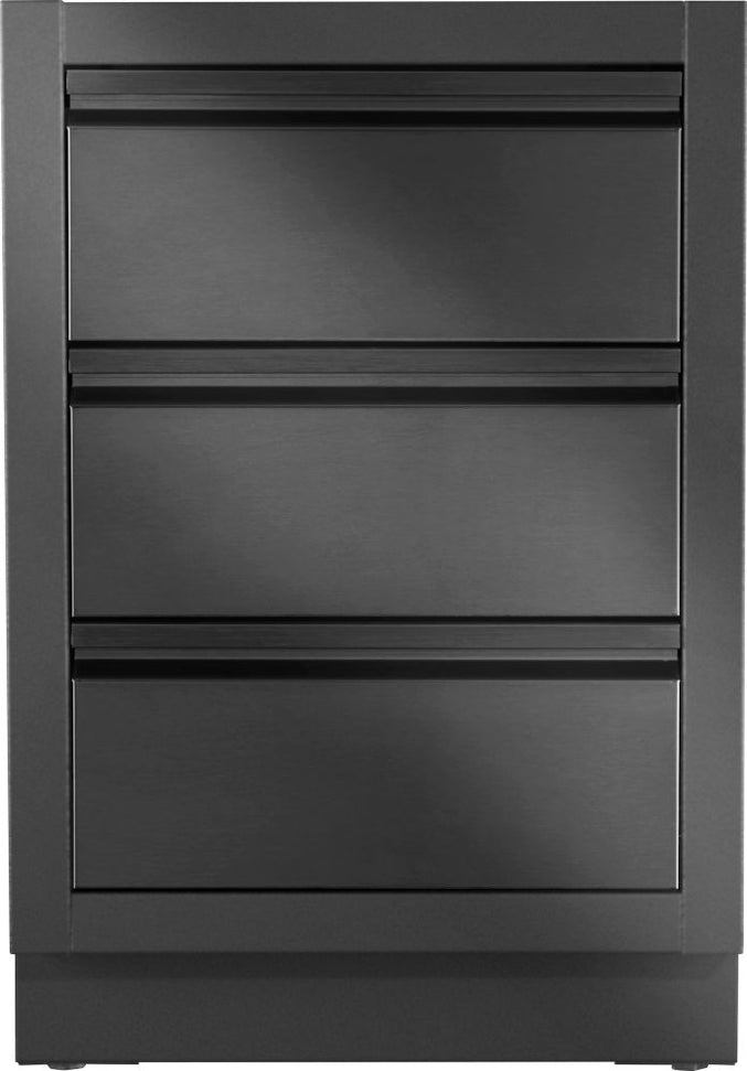 Napoleon - OASIS™ Three Drawer Cabinet, Matte Black - IM-3DC-MK-1