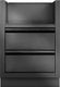 Napoleon - OASIS™ Under Grill Cabinet for Built-in 700 Series Dual Burners, Matte Black - IM-UGC18-MK-1