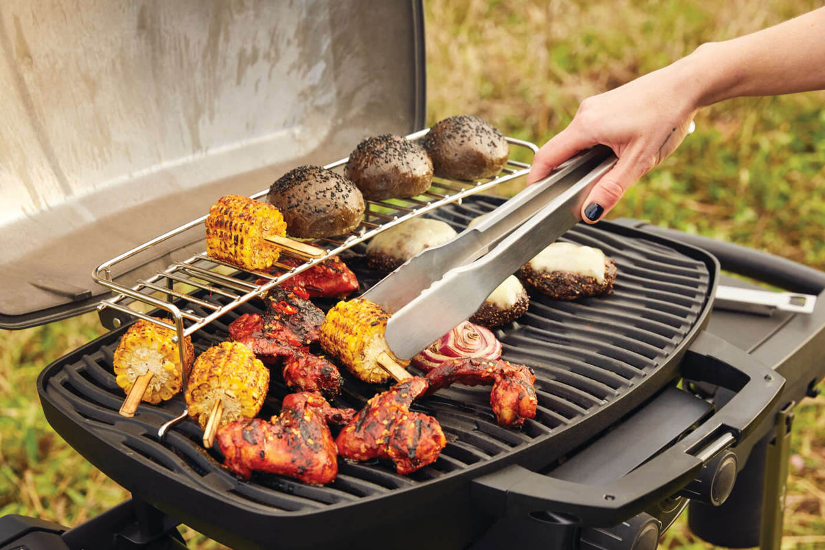 Napoleon - PHANTOM TravelQ® PRO 285 Portable Gas Grill with Scissor Cart, Matte/Matt Black - PRO285X-MK-PHM