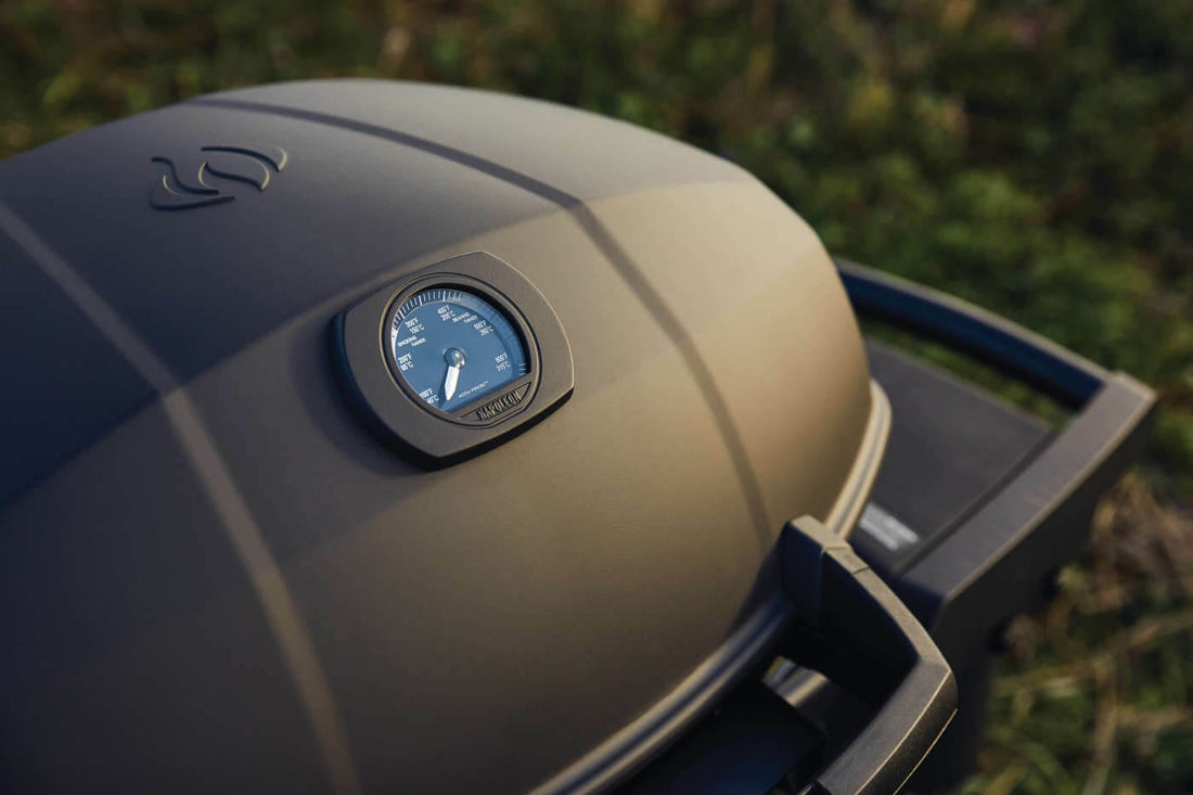 Napoleon - PHANTOM TravelQ® PRO 285 Portable Gas Grill with Scissor Cart, Matte/Matt Black - PRO285X-MK-PHM