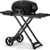 Napoleon - PHANTOM TravelQ® PRO 285 Portable Gas Grill with Scissor Cart, Matte/Matt Black - PRO285X-MK-PHM