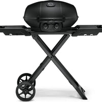 Napoleon - PHANTOM TravelQ® PRO 285 Portable Gas Grill with Scissor Cart, Matte/Matt Black - PRO285X-MK-PHM