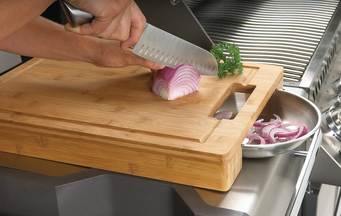 Napoleon - PRO Cutting Board with Stainless Steel Bowls - 70012