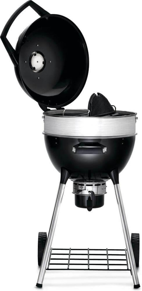 Napoleon - PRO18 Charcoal Kettle Grill, Black - PRO18K-LEG-3