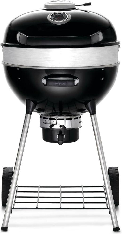 Napoleon - PRO22 Charcoal Kettle Grill, Black - PRO22K-LEG-3
