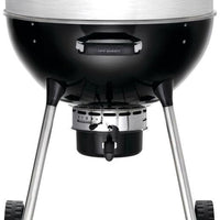 Napoleon - PRO22 Charcoal Kettle Grill, Black - PRO22K-LEG-3