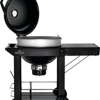 Napoleon - PRO22 Charcoal Kettle Grill, Black with Cart - PRO22K-CART-3