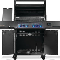 Napoleon - Phantom Prestige® 500 Connected, Natural Gas Grill with Infrared Side and Rear Burner, Matte Black - P500VXRSIBNK-PHM