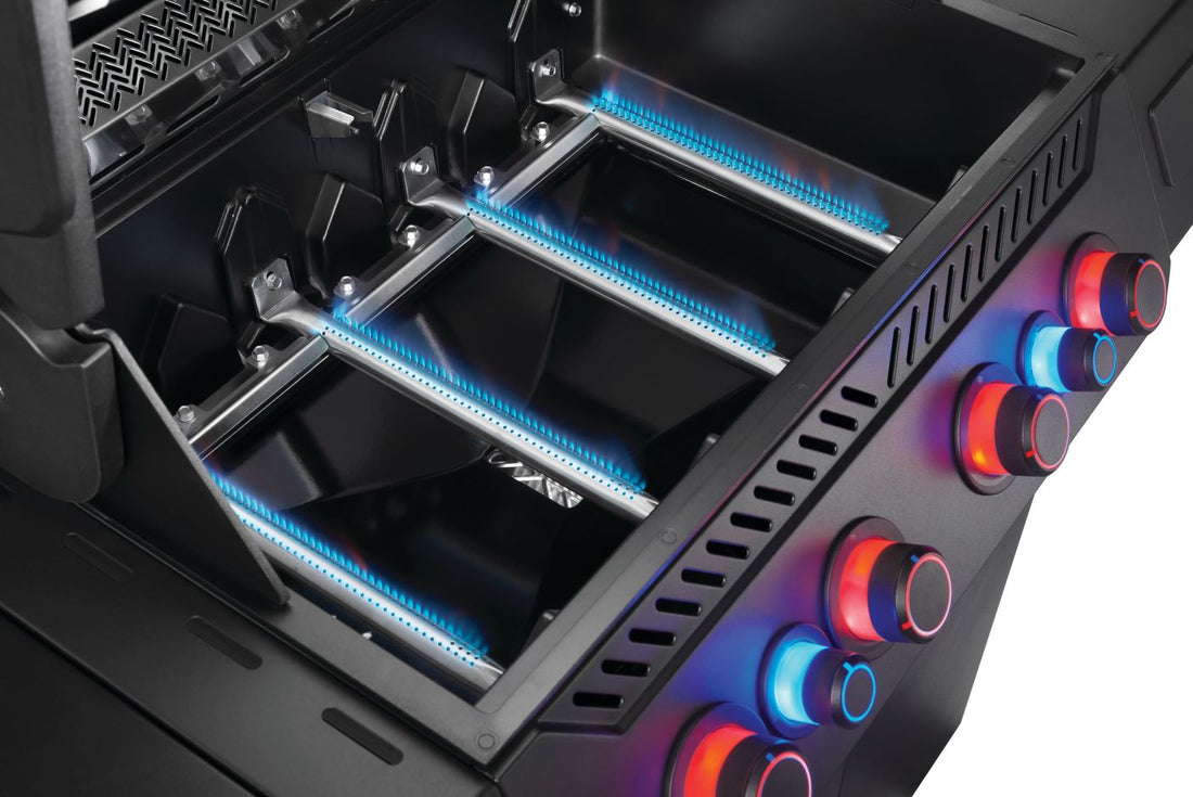 Napoleon - Phantom Prestige® 500 Connected, Natural Gas Grill with Infrared Side and Rear Burner, Matte Black - P500VXRSIBNK-PHM