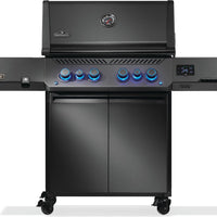 Napoleon - Phantom Prestige® 500 Connected, Natural Gas Grill with Infrared Side and Rear Burner, Matte Black - P500VXRSIBNK-PHM