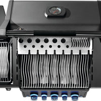 Napoleon - Phantom Rogue® PRO-S 425 Propane Gas Grill with Infrared Side and Rear Burners, Matte Black - RPS425RSIBPK-2-PHM