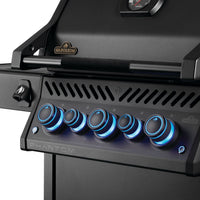 Napoleon - Phantom Rogue® PRO-S 425 Propane Gas Grill with Infrared Side and Rear Burners, Matte Black - RPS425RSIBPK-2-PHM