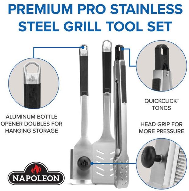 Napoleon - Premium 3-Piece Toolset - GATL006