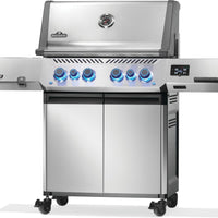 Napoleon - Prestige® 500 Connected, Propane Grill with Infrared Side and Rear Burner, Stainless Steel - P500VXRSIBPSS
