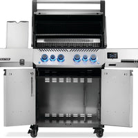 Napoleon - Prestige® 500 Connected, Propane Grill with Infrared Side and Rear Burner, Stainless Steel - P500VXRSIBPSS