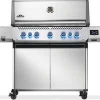 Napoleon - Prestige® 665 Connected, Propane Grill with Infrared Side and Rear Burner, Stainless Steel - P665VXRSIBPSS