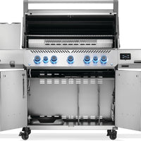 Napoleon - Prestige® 665 Connected, Propane Grill with Infrared Side and Rear Burner, Stainless Steel - P665VXRSIBPSS