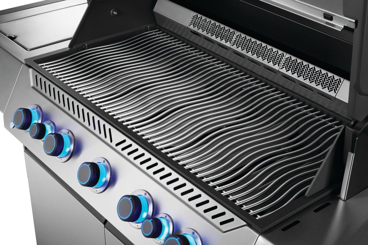 Napoleon - Prestige® 665 Connected, Natural Gas Grill with Infrared Side and Rear Burner, Stainless Steel - P665VXRSIBNSS