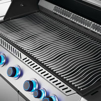 Napoleon - Prestige® 665 Natural Gas Grill with Infrared Side and Rear Burner, Stainless Steel - P665VRSIBNSS