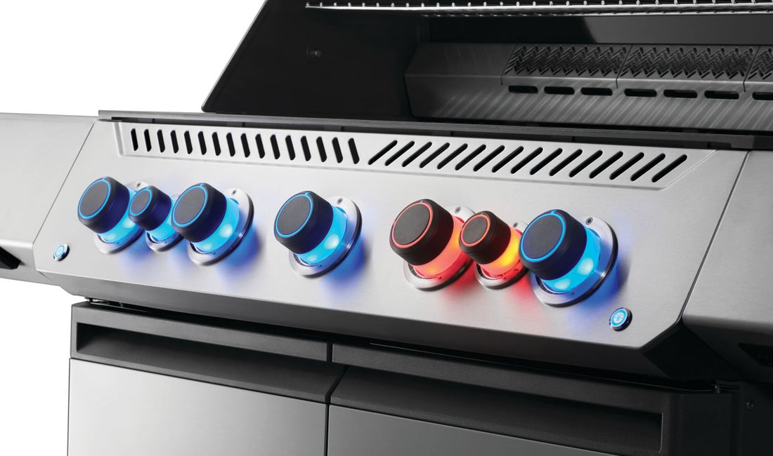 Napoleon - Prestige® 665 Natural Gas Grill with Infrared Side and Rear Burner, Stainless Steel - P665VRSIBNSS